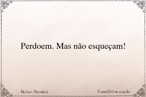 Frase de Nelson Mandela