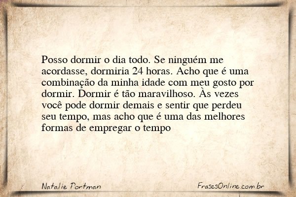 Frase de Natalie Portman