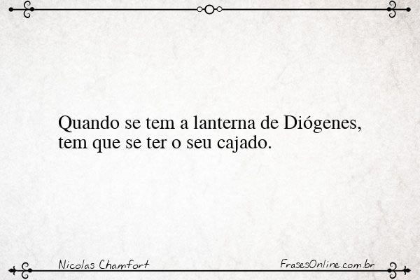 Frase de Nicolas Chamfort