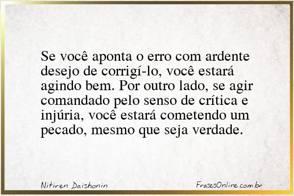 Frase de Nitiren Daishonin