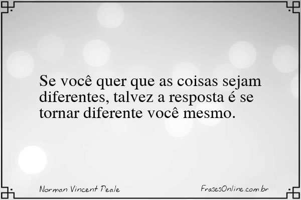 Frase de Norman Vincent Peale