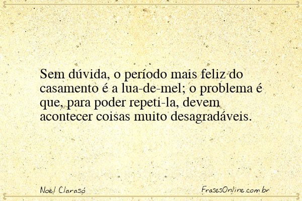 Frase de Noel Clarasó