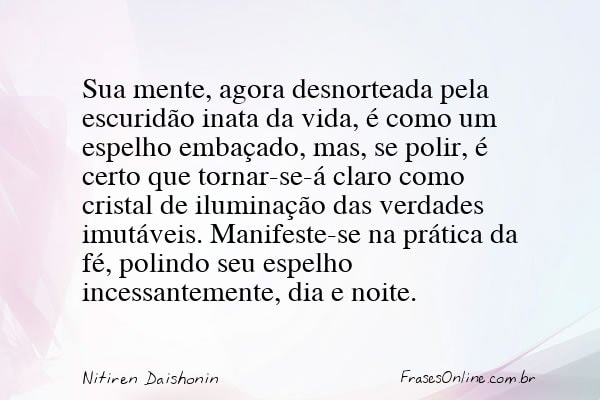 Frase de Nitiren Daishonin