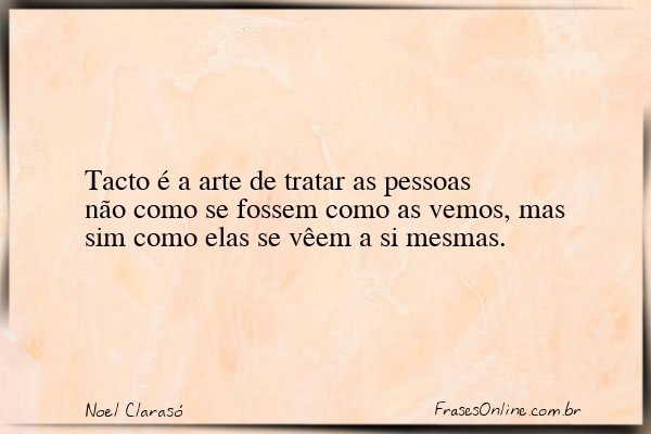 Frase de Noel Clarasó