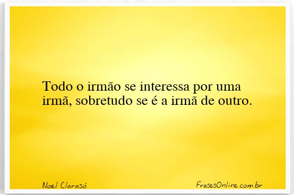 Frase de Noel Clarasó