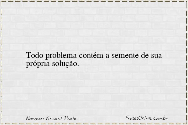 Frase de Norman Vincent Peale
