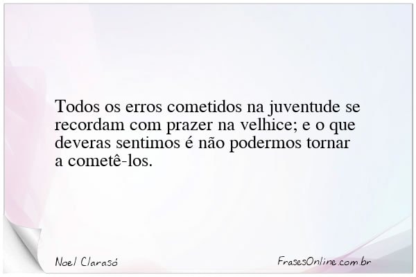 Frase de Noel Clarasó