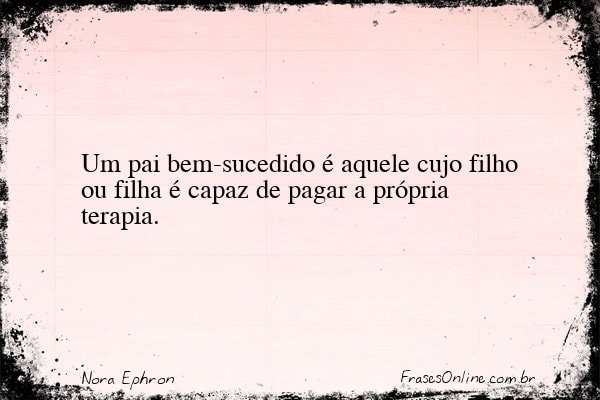 Frase de Nora Ephron