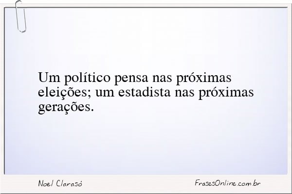 Frase de Noel Clarasó