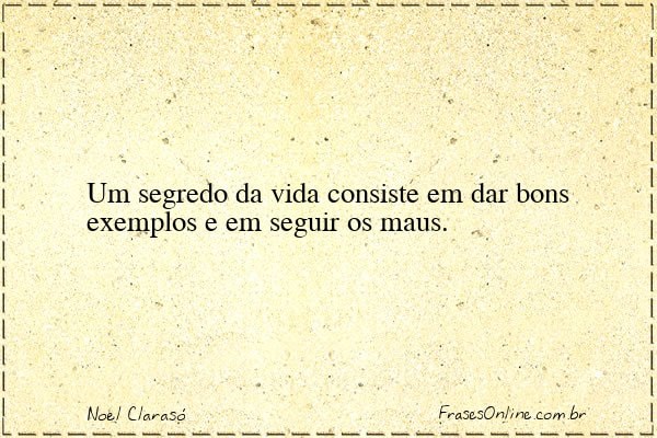 Frase de Noel Clarasó