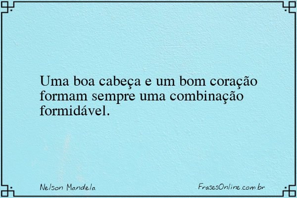 Frase de Nelson Mandela