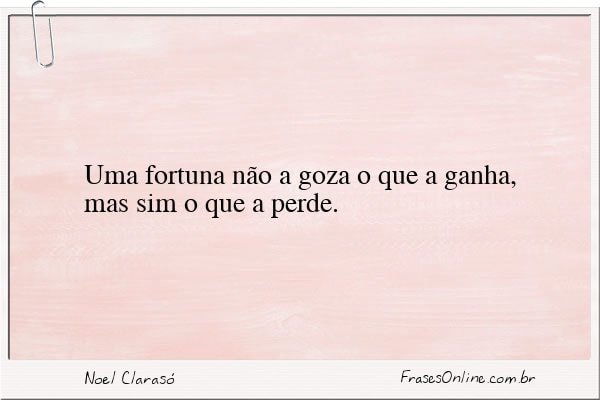 Frase de Noel Clarasó