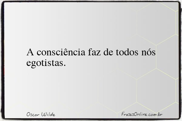 Frase de Oscar Wilde