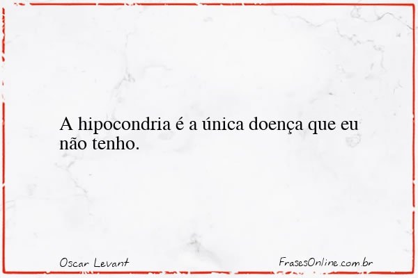 Frase de Oscar Levant