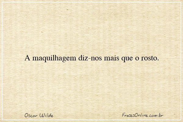 Frase de Oscar Wilde