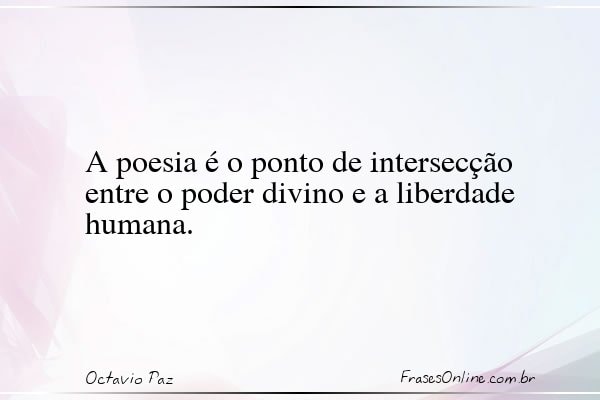 Frase de Octavio Paz
