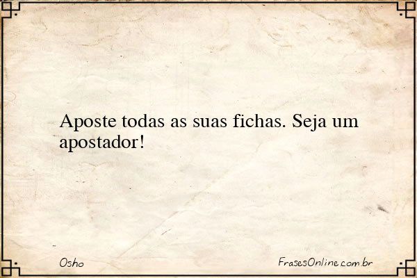 Frase de Osho
