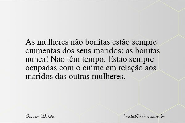 Frase de Oscar Wilde