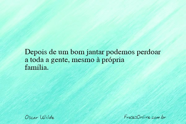 Frase de Oscar Wilde