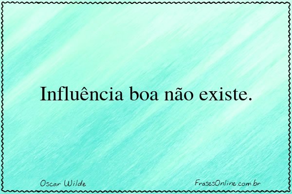 Frase de Oscar Wilde