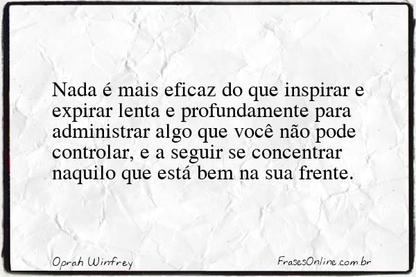 Frase de Oprah Winfrey