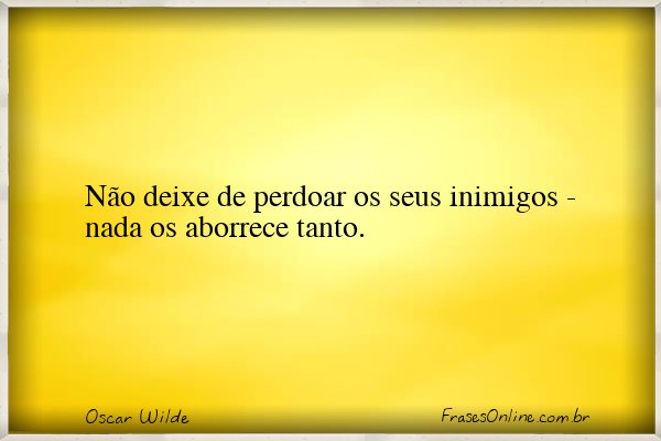 Frase de Oscar Wilde
