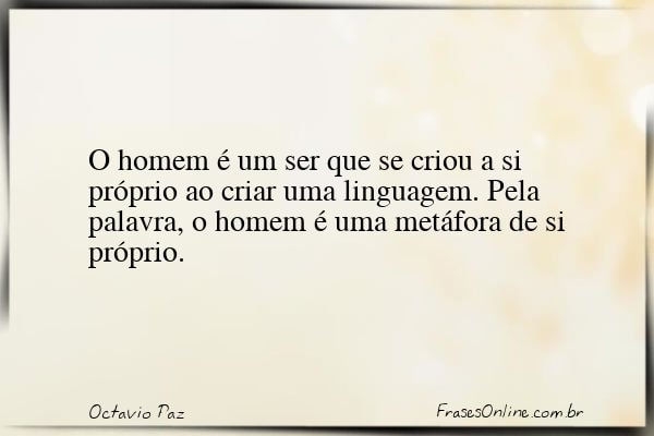Frase de Octavio Paz
