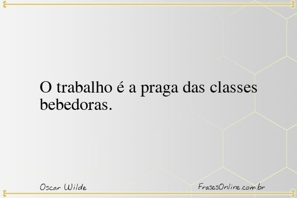 Frase de Oscar Wilde