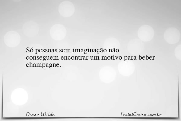 Frase de Oscar Wilde