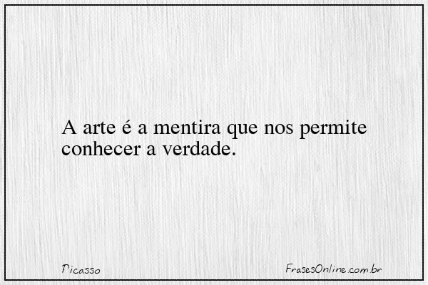 Frase de Picasso