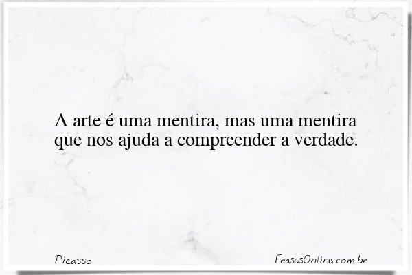 Frase de Picasso