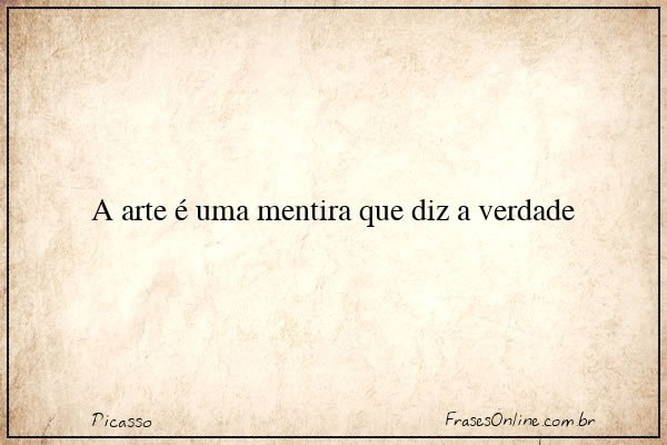 Frase de Picasso