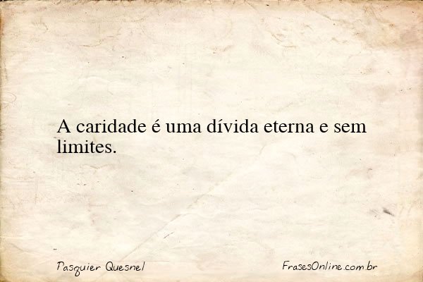 Frase de Pasquier Quesnel