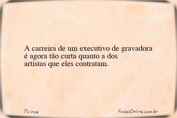 Frase de Prince