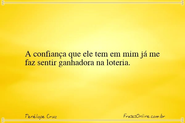 Frase de Penélope Cruz