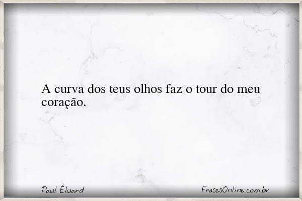 Frase de Paul Éluard