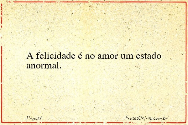 Frase de Proust