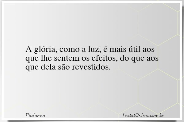 Frase de Plutarco