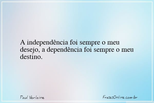 Frase de Paul Verlaine