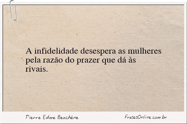 Frase de Pierre Edme Beachêne