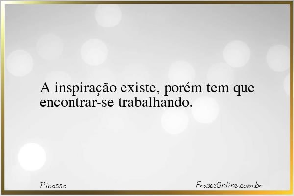 Frase de Picasso