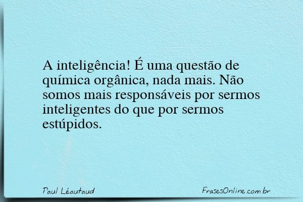 Frase de Paul Léautaud