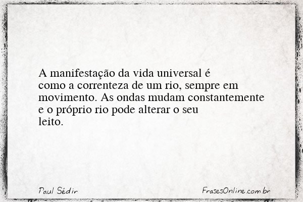 Frase de Paul Sédir