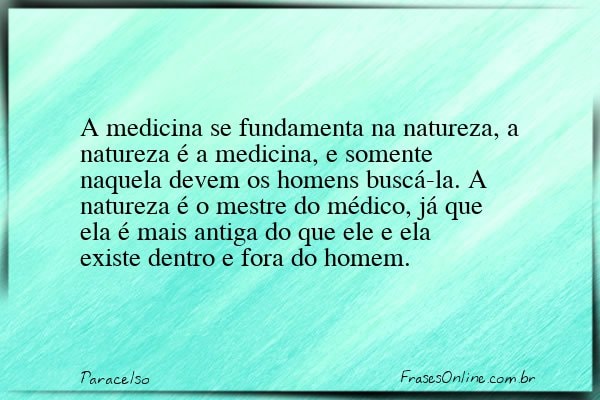 Frase de Paracelso