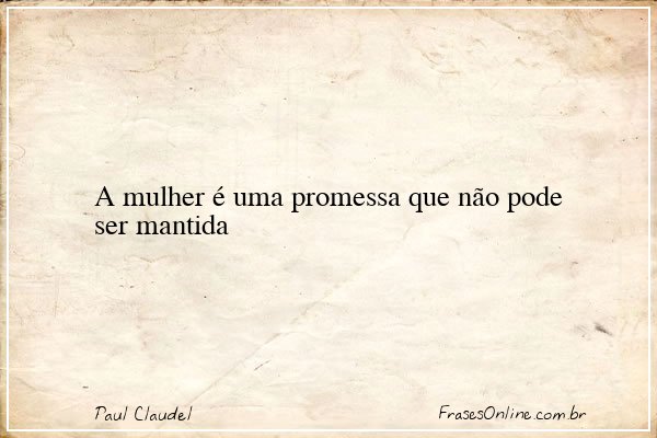 Frase de Paul Claudel