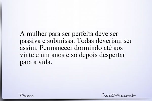 Frase de Picasso