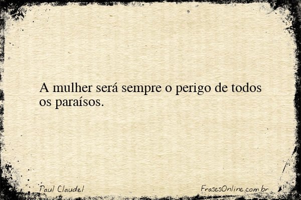 Frase de Paul Claudel