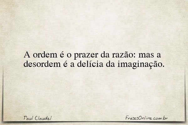Frase de Paul Claudel