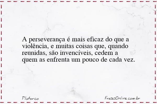 Frase de Plutarco