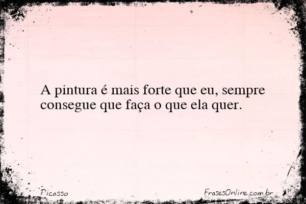 Frase de Picasso